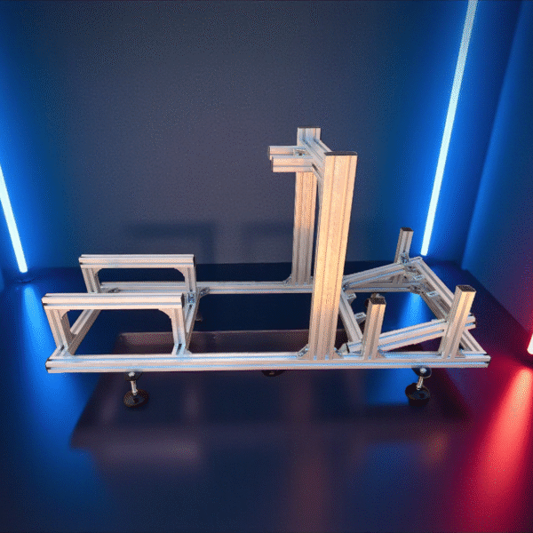 Pack de patas regulables con placas de fijación para cockpit - Imagen 3